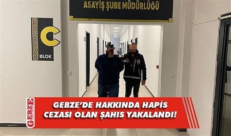 10 yıl hapis cezasıyla aranan şahıs yakalandı ASAYİŞ Gebze Yenigün