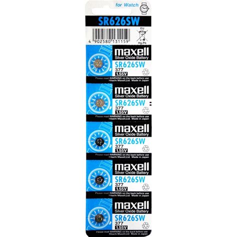 Maxell Sr Sw Silver Oxide Battery Lankagadgetshome