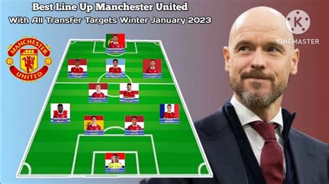 Best Line Up Manchester United With All Transfer Targets Winter January