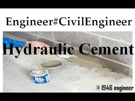 How To Hydraulic Cement Basement Openbasement