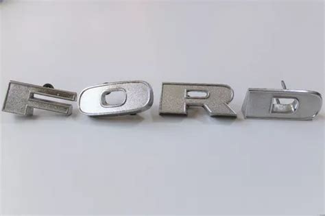 Emblema Ford Letras Cofre Camioneta 1973 1977 Originales En Venta En