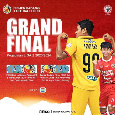 Link Live Streaming Final Pegadaian Liga 2 Hari Ini PSBS Vs Semen