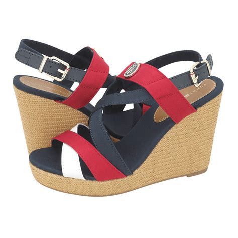 Iconic Elena Sandal Hardware Tommy Hilfiger