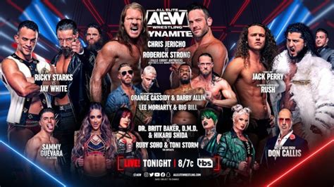 Aew Dynamite Results 5 17 23 Chris Jericho Jay White And More