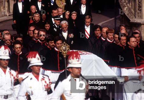 Image Of Rainier III Of Monaco At Grace Kelly S Funeral With His