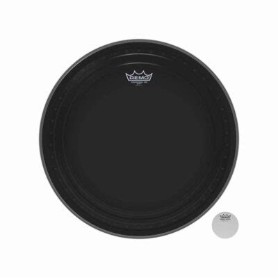 עור פנימי לתוף בס רמו REMO PR 1418 00 POWERSTROKE Pro Ebony 18