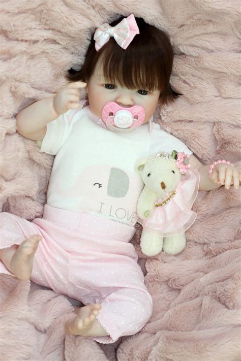 Bebê Reborn Shyann Brunette Elo7 Produtos Especiais