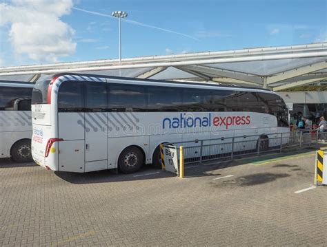 National Express Coach Station Stansted Airport Stock Photos Free