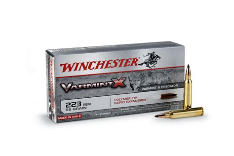 Winchester 223 Rem 55 Gr PTRE Varmint X 20 Box Sportsman S Outdoor