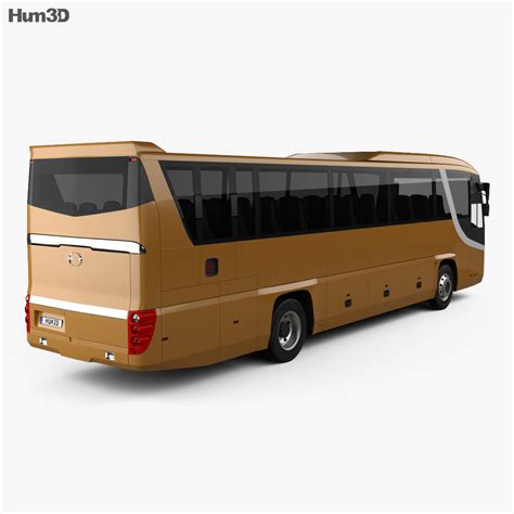 Hino S’elega Super High Decca bus 2015 3D model - Vehicles on Hum3D