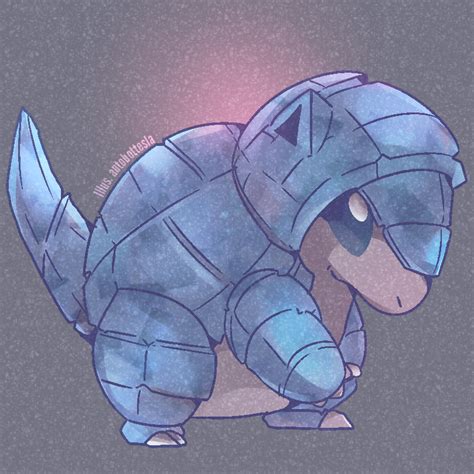 Alola Sand | Sandshrew by AutobotTesla on DeviantArt