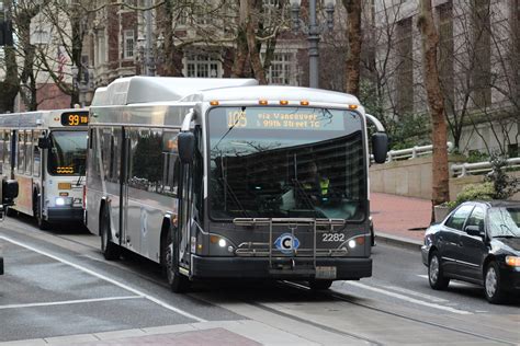 C Tran 2008 Gillig Brt Hev 40 2282 Route 105 Trimet Bus Fan Flickr