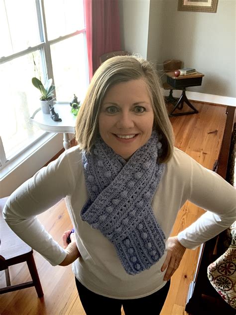 How To Crochet This Beautiful Bobble Scarf Diy Home Improvement Blog