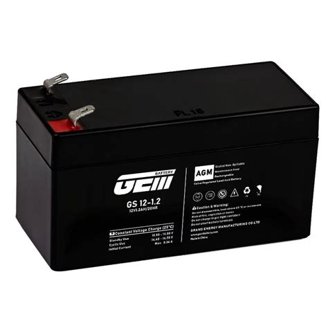 12V1 2ah 12Volt Battery For Civil Or Commercial UPS Systems Emergency