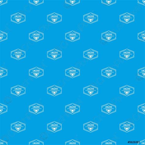 Lingerie Body Pattern Vector Seamless Blue Stock Vector Crushpixel