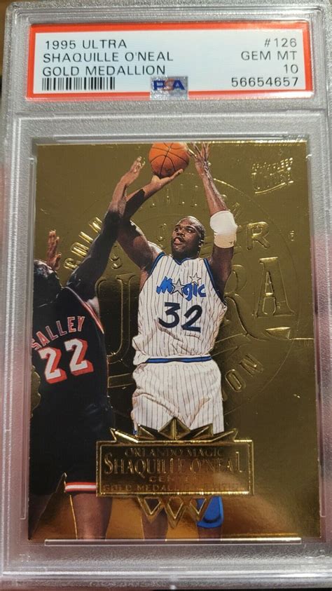 Shaquille O Neal 1995 Fleer Ultra 126 Gold Medallion Price Guide