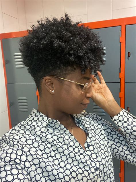 Natural Hair Mohawk Natural Hair Short Cuts Tapered Natural Hair