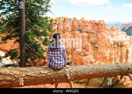 Nude Woman Sitting Rear View Stock Photo Alamy