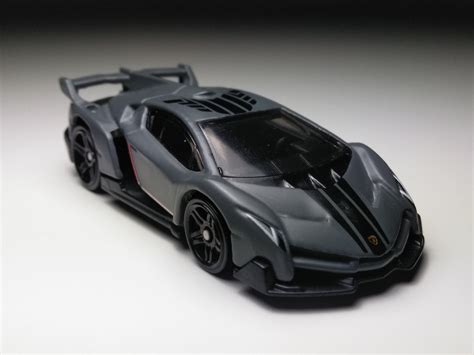 Lamborghini Veneno Hot Wheels Custom Plastic Black Wheels Etsy