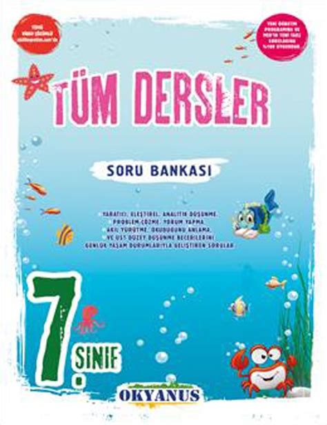 Okyanus Yayınları 7 Sınıf Tüm Dersler Soru Bankası Kitapİşler İşler