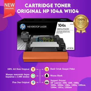 Promo Cartridge Toner Original Hp A W Laser Imaging Drum W A