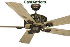 Rustic Ceiling Fans with Lights on Pinterest