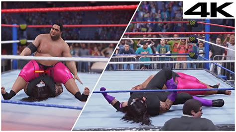 WWE 2K22 The Undertaker Vs Yokozuna Streak Match 5 0 YouTube