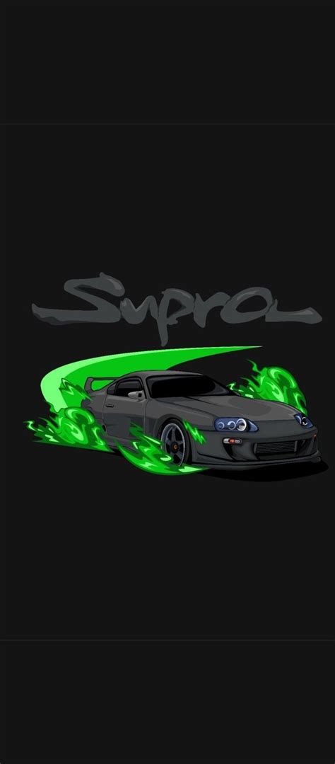 Pin by Faiaz Mahbub on Wallpaper | Toyota supra mk4, Cool car drawings ...