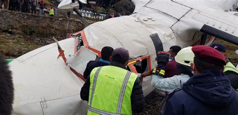 Nepal Plane Hits Parked Helicopter While Taking Off Killing Three