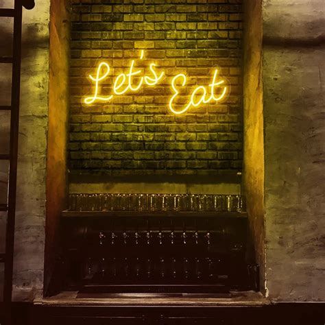 Let S Eat Led Neon Sign Liuyang Lamps