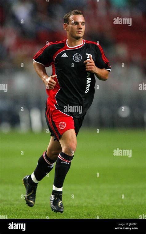 Wesley Sneijder Ajax Amsterdam Arena Amsterdam Holland 04 August 2006