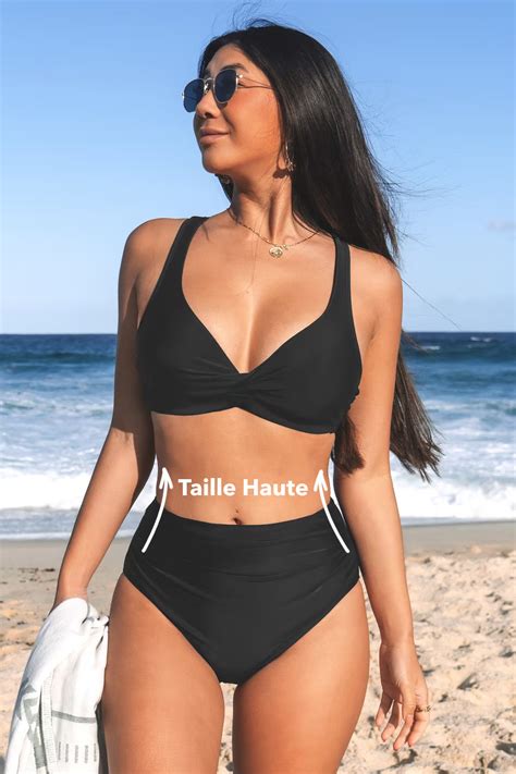 Bikini Bralette Taille Haute Torsad Cupshe France