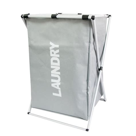 ᐉ Корзина для белья тканевая Laundry basket 56х38 см Серый (1009784 ...