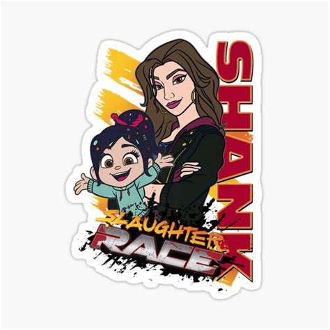 "Wreck It Ralph 2 Vanellope Shank Race Premium" Sticker for Sale by ...