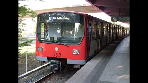 Dt Wagen Der U Bahn N Rnberg Youtube