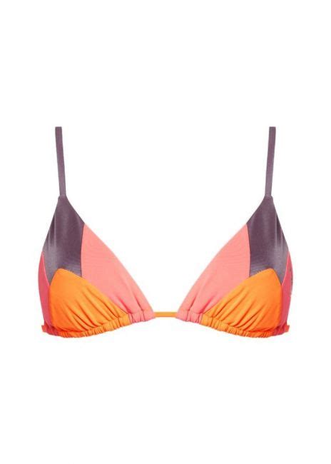 ONeill Capri Shiney Bikini Top Pink