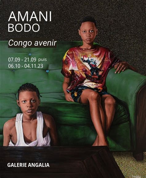 Congo Avenir Un Solo Show Damani Bodo Galerie Angalia