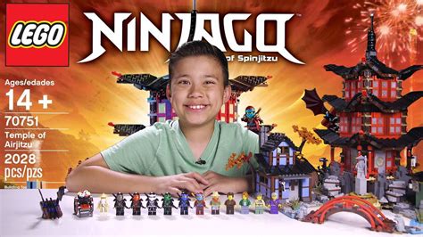 Temple Of Airjitzu Lego Ninjago Set 70751 Time Lapse Build