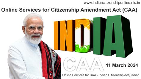 Online Services For Citizenship Amendment Act CAA Indian