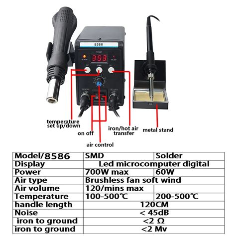 New Digital Display Soldering Iron Diy Hot Air Gun Better Smd Rework Station Products