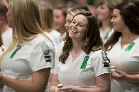 New Nurses Are Welcomed Into The Profession At Husson University