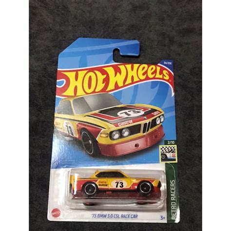 Hot Wheels Bmw Csl Race Car Shopee Thailand