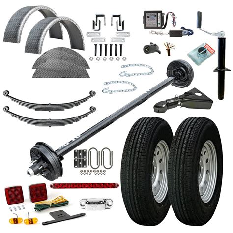 6000 Lb Tk Single Axle Trailer Parts Kit 6k Capacity Hd Complete Original Series Trailer