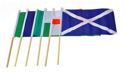 Six Nations Hand Waving Flag Set – United Flags And Flagstaffs