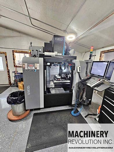 Used 2021 Hurco VM10i 4 Axis With Rotary Table CNC Vertical Maching