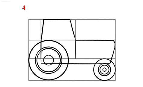 Dibujo De Tractor C Mo Dibujar Un Tractor