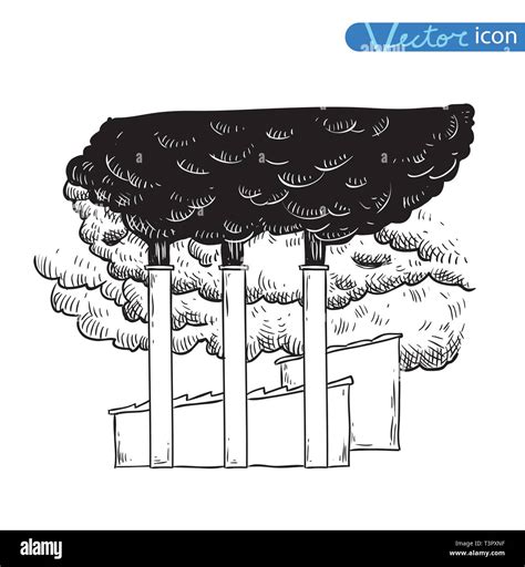 Pollution Doodle Vector Stock Vector Image And Art Alamy