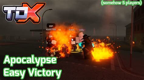 Easy Mode Victory Tower Defense X Tdx Beta Roblox Youtube