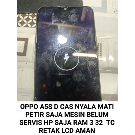 Jual OPPO A5S MENTOK LOGO PETIR Shopee Indonesia