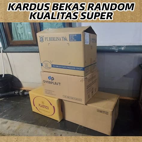 Jual Kardus Dus Kotak Packaging Packing Paking Penyimpanan Bekas Rokok